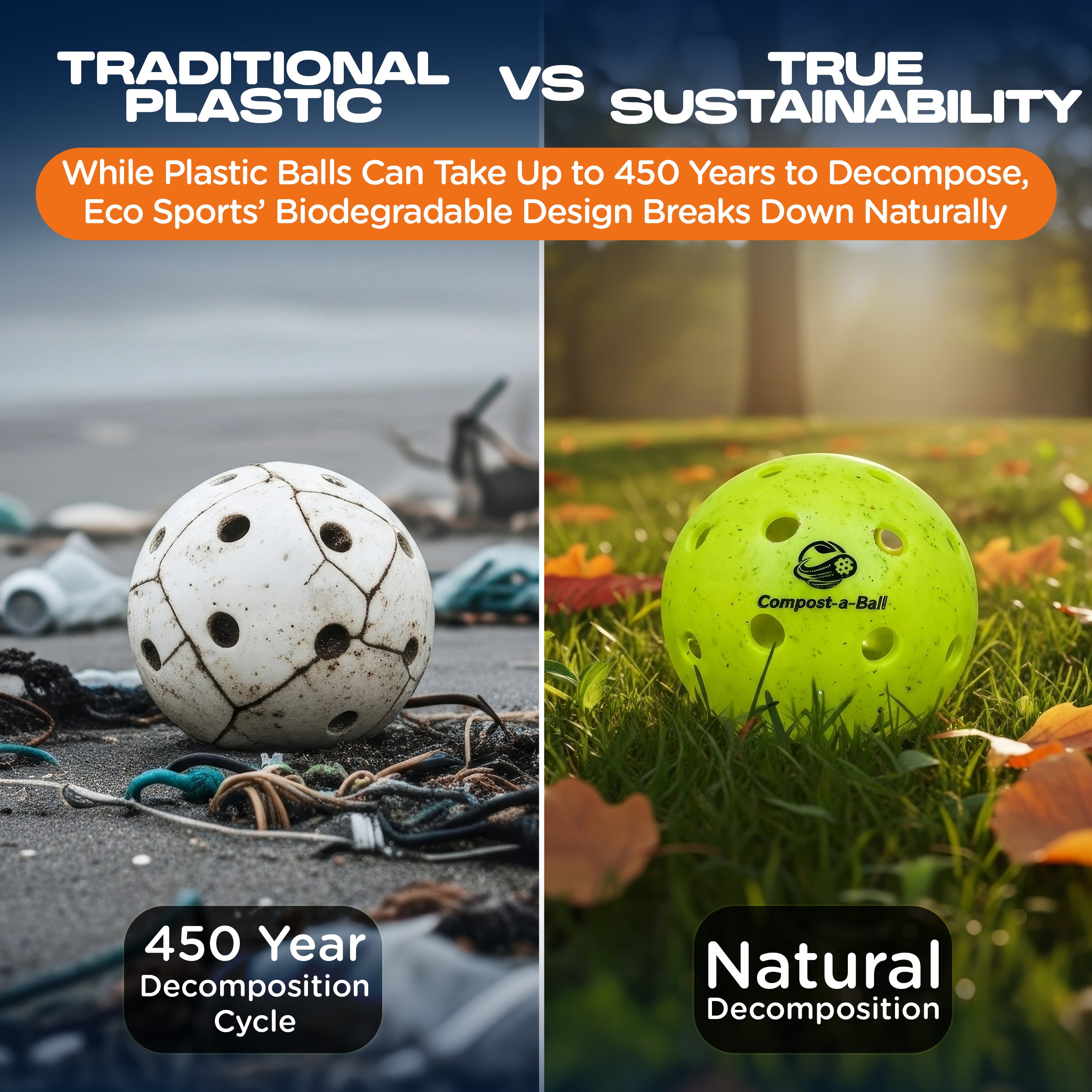 USAPA Biodegradable Pickleballs | Plastic Free Pickleballs