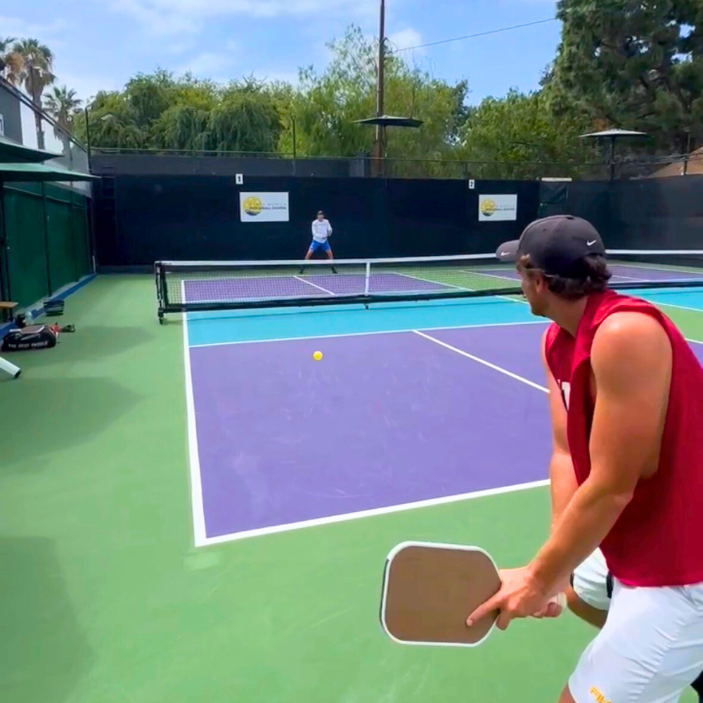 Performance Pickleball Paddle Flax Fiber Material "Carbon Killer" - Eco Friendly