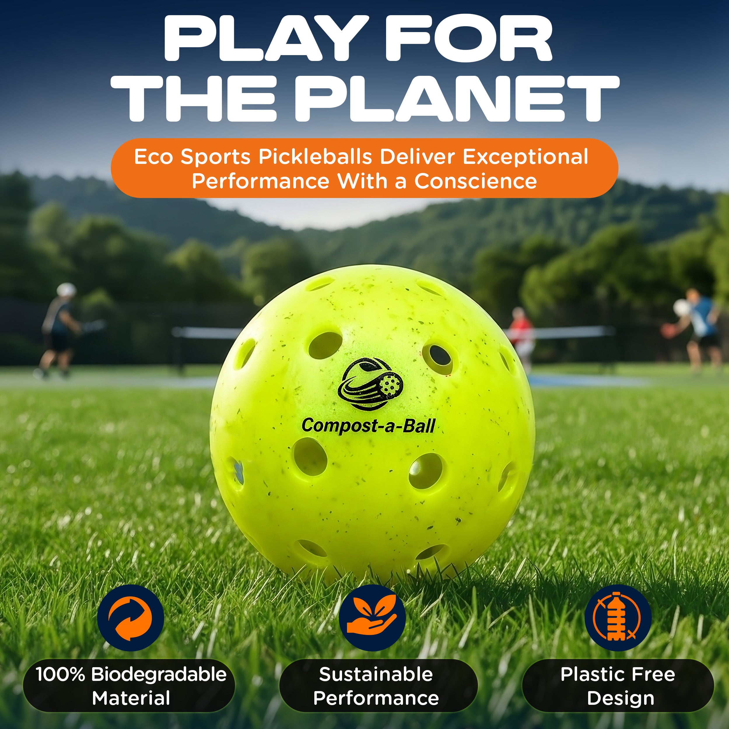 USAPA Biodegradable Pickleballs | Plastic Free Pickleballs