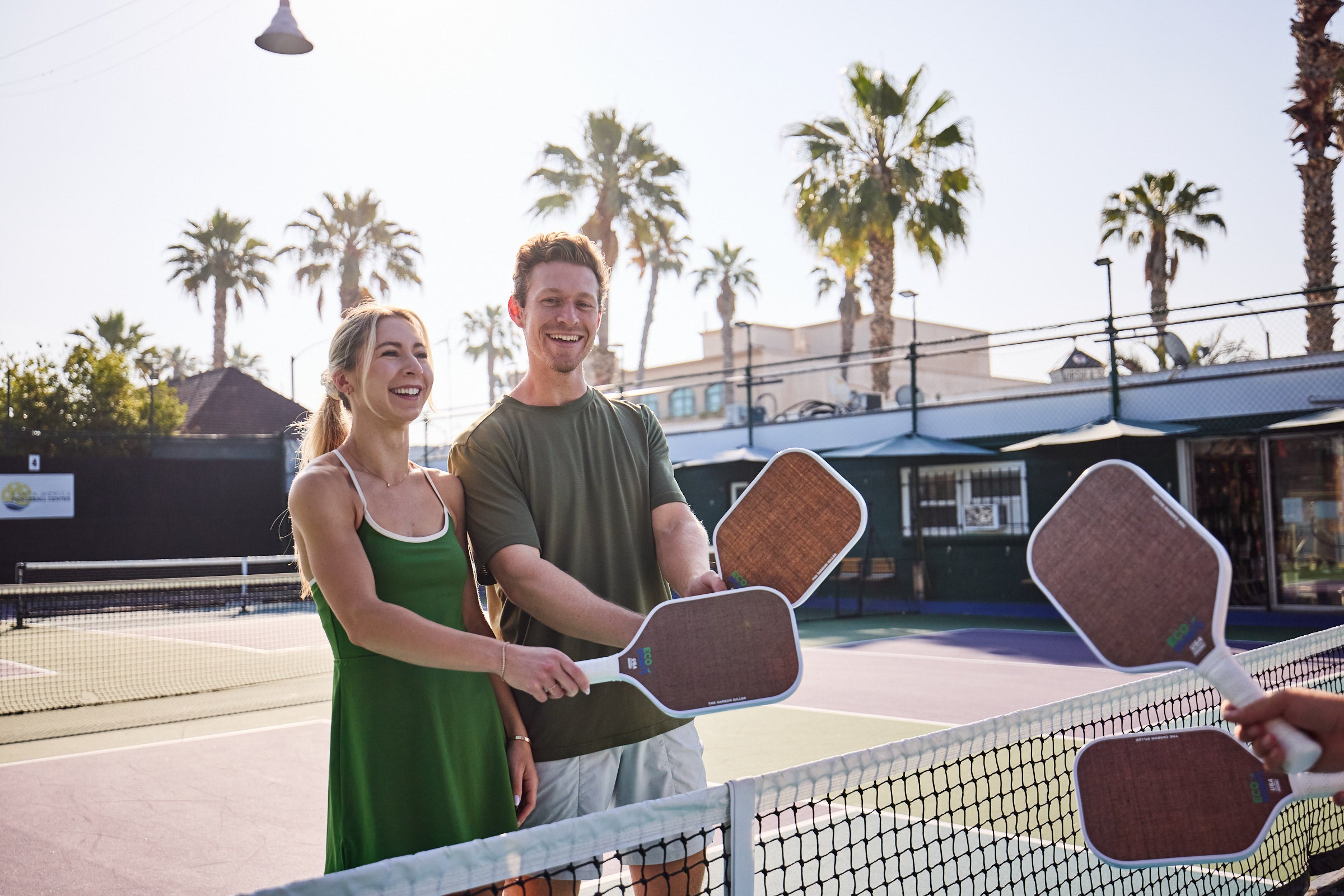 "The Carbon Killer" Flax Fiber Pickleball Paddle & Balls | Starter 2 Pack