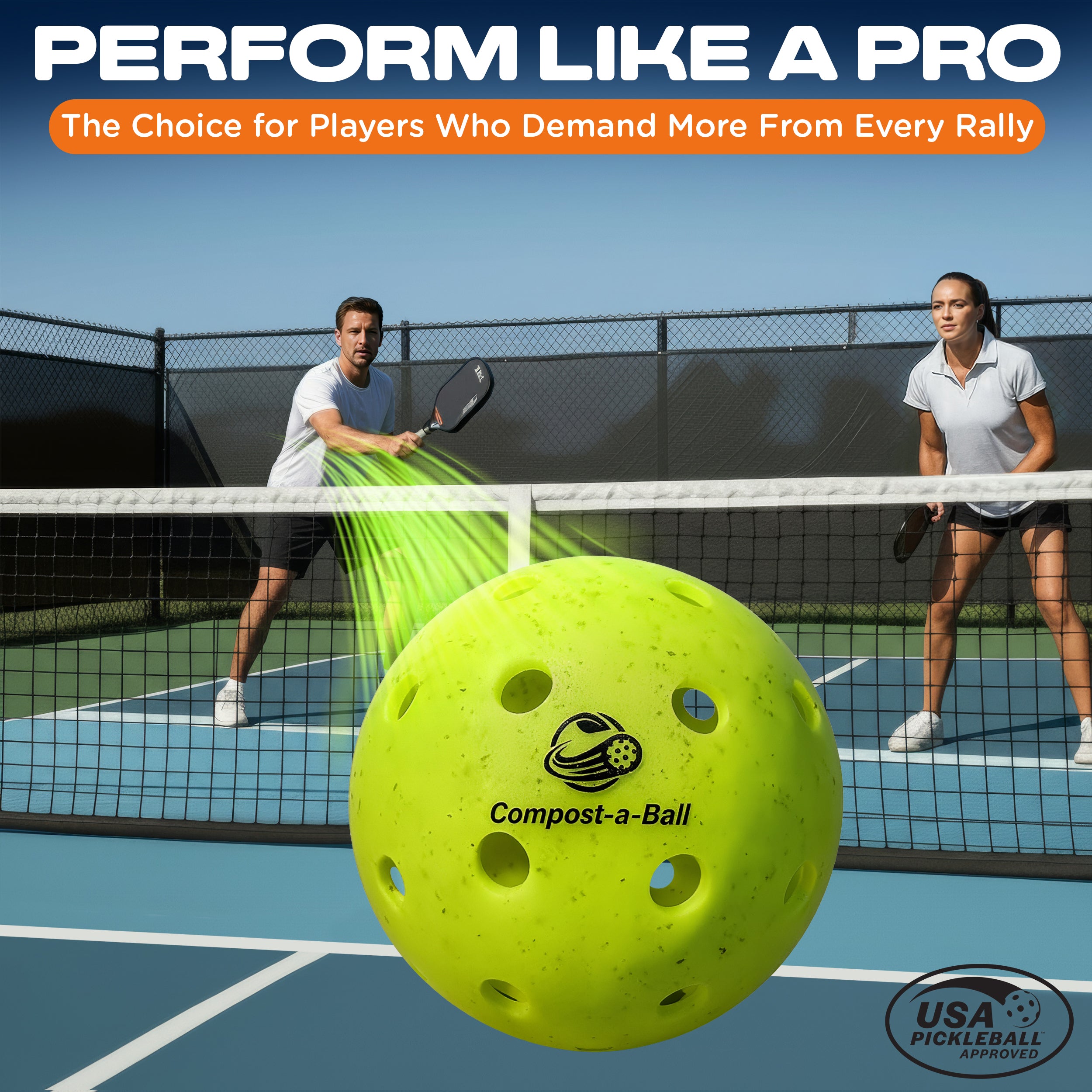 USAPA Biodegradable Pickleballs | Plastic Free Pickleballs