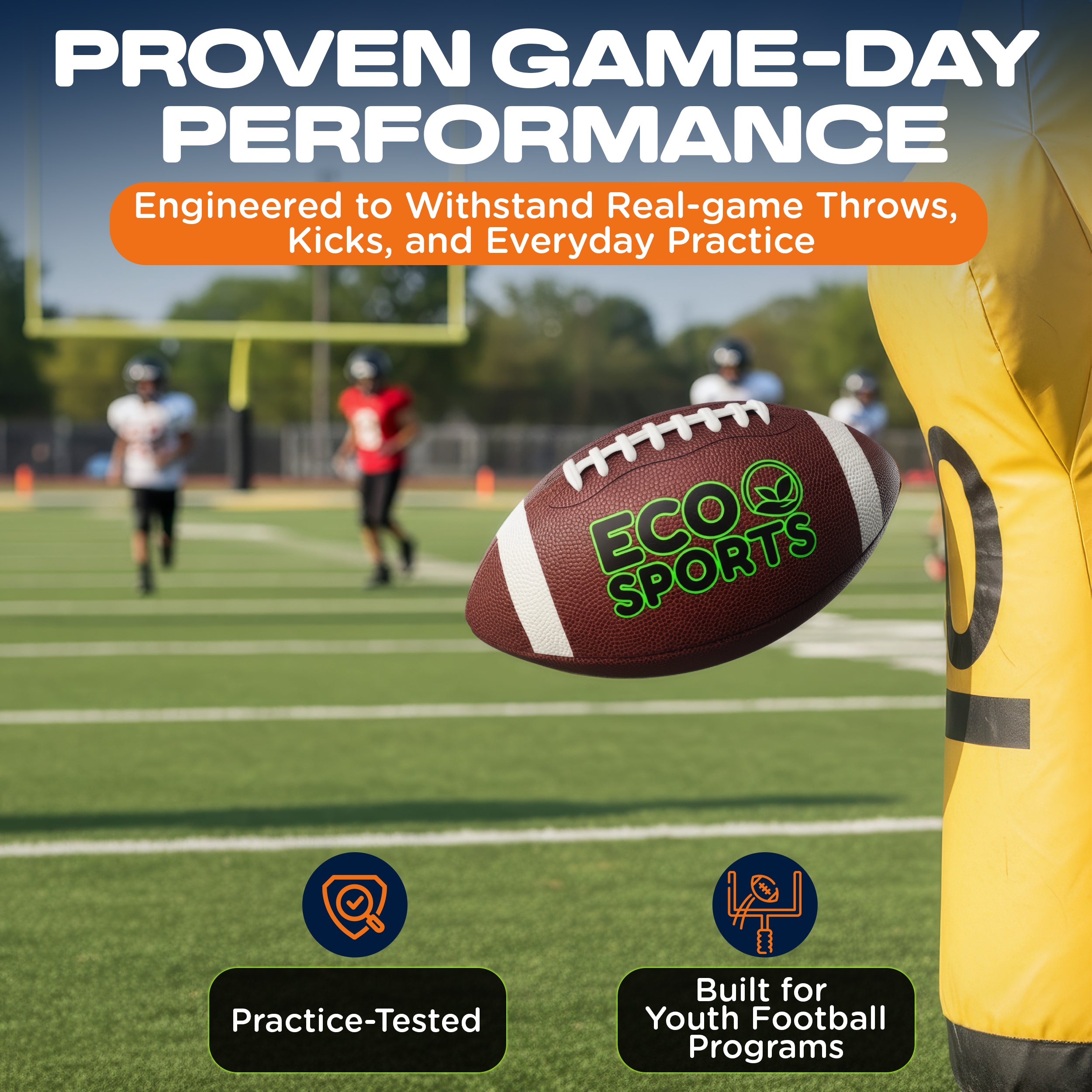 Size 5 Pee Wee Football - Small Footballs For Kids