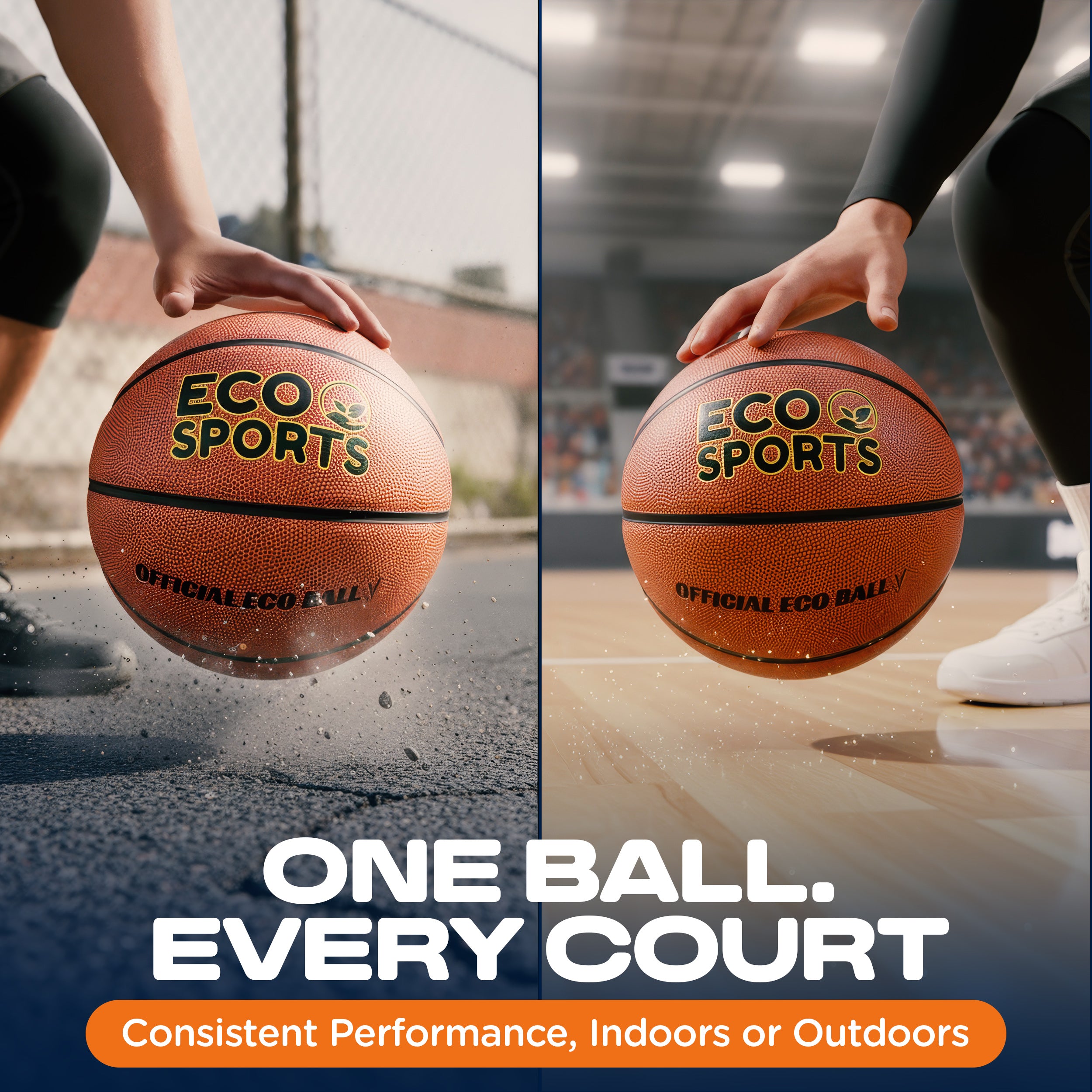 28.5 Basketball - Women's Eco Indoor Basketballs Size 6