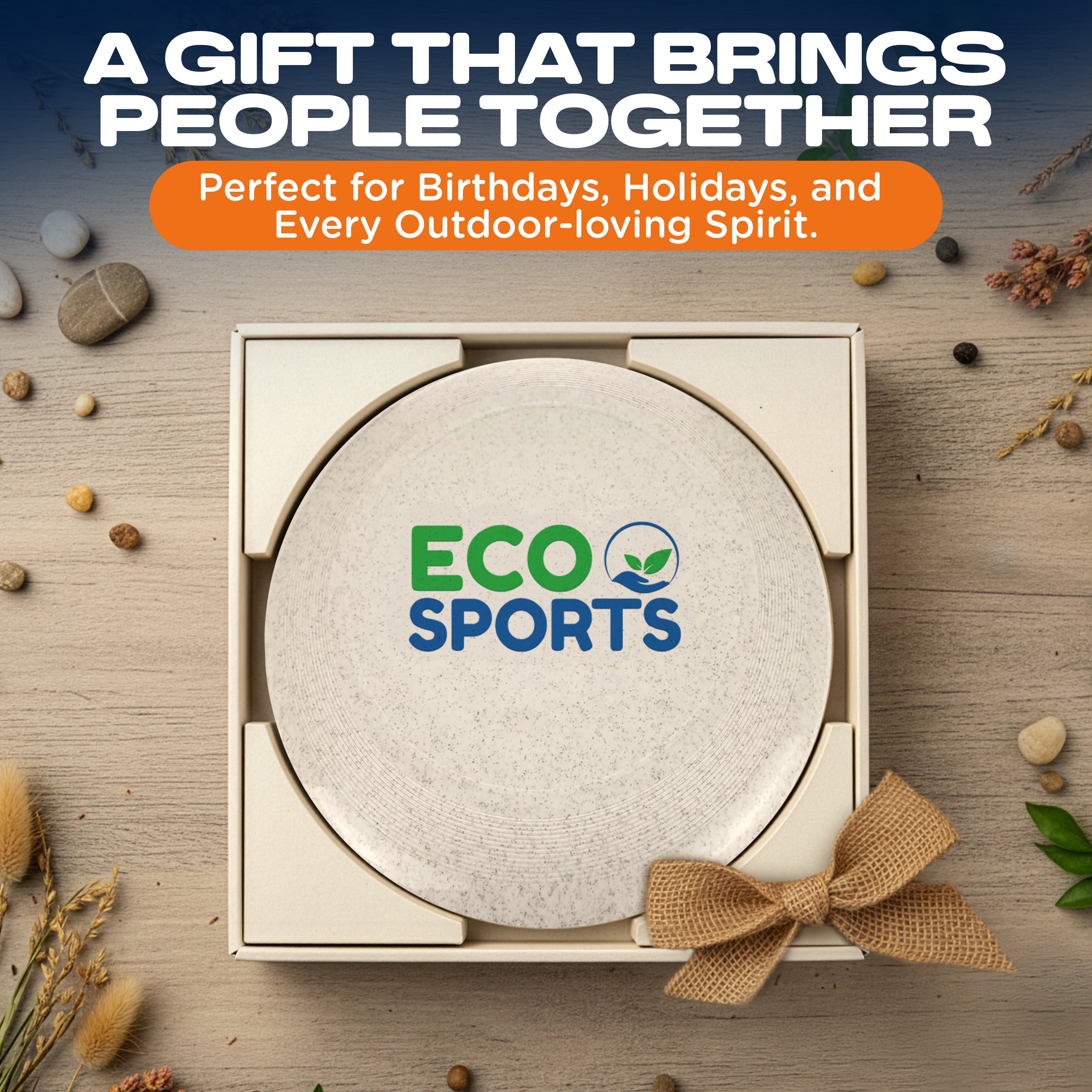 Eco Friendly Ultimate Frisbee Discs - Flying Disc for The Planet