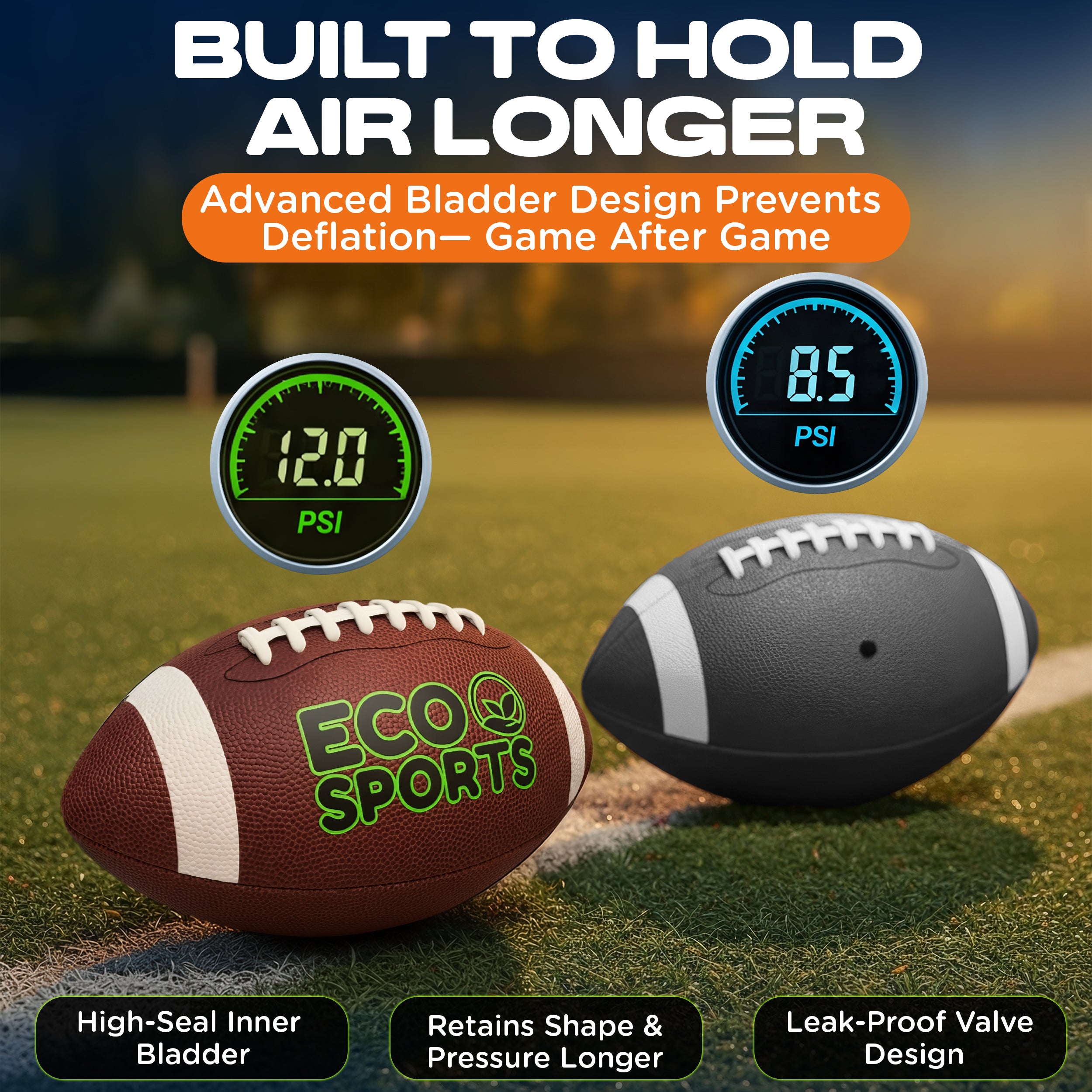 Size 5 Pee Wee Football - Small Footballs For Kids