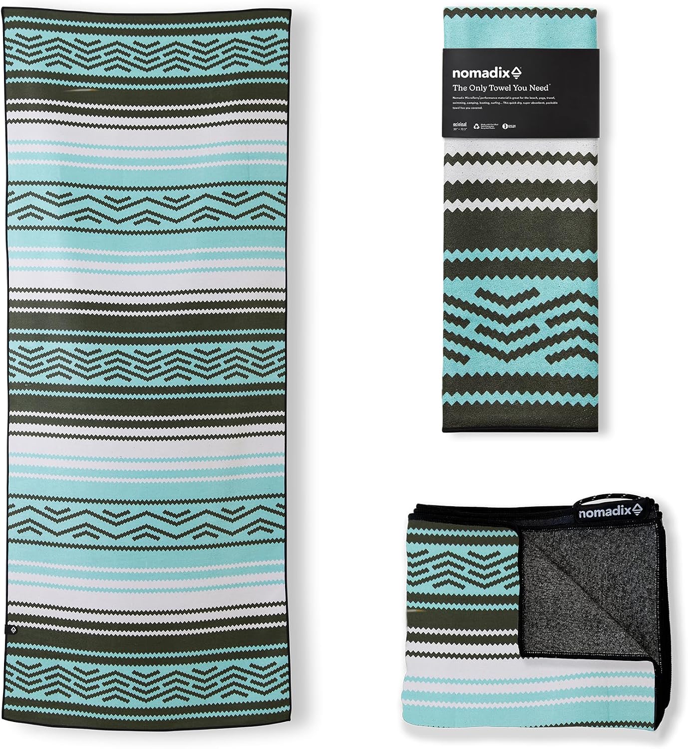 Nomadix Original towel in Baja Aqua