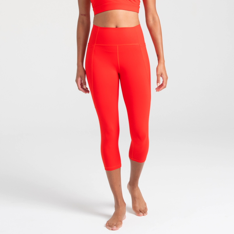 BPA Free 3/4 Leggings For Women - Capri High Rise Tights from Definite Articles