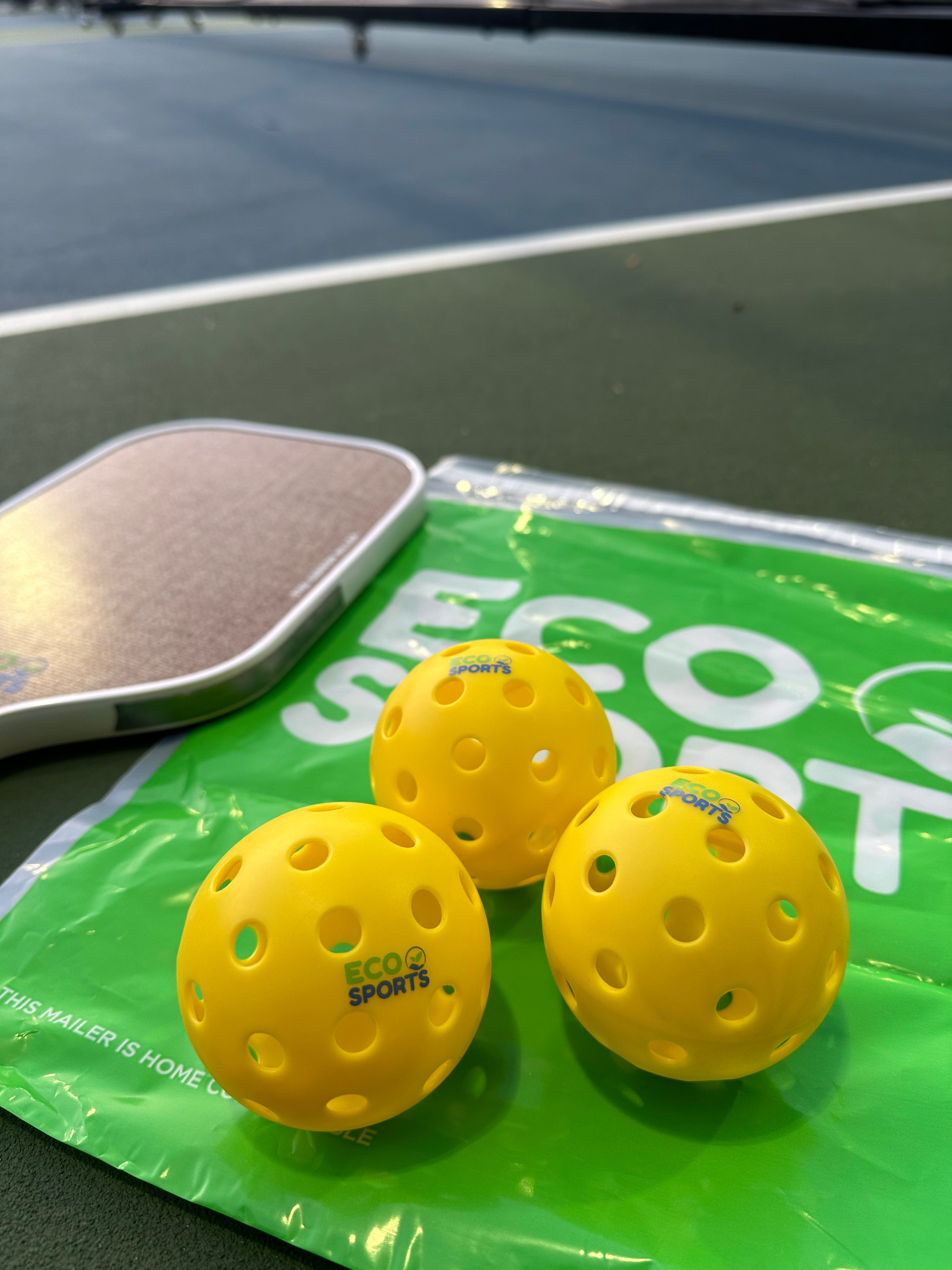 Pickleball Balls - Outdoor 40 Hole Pickleball Balls