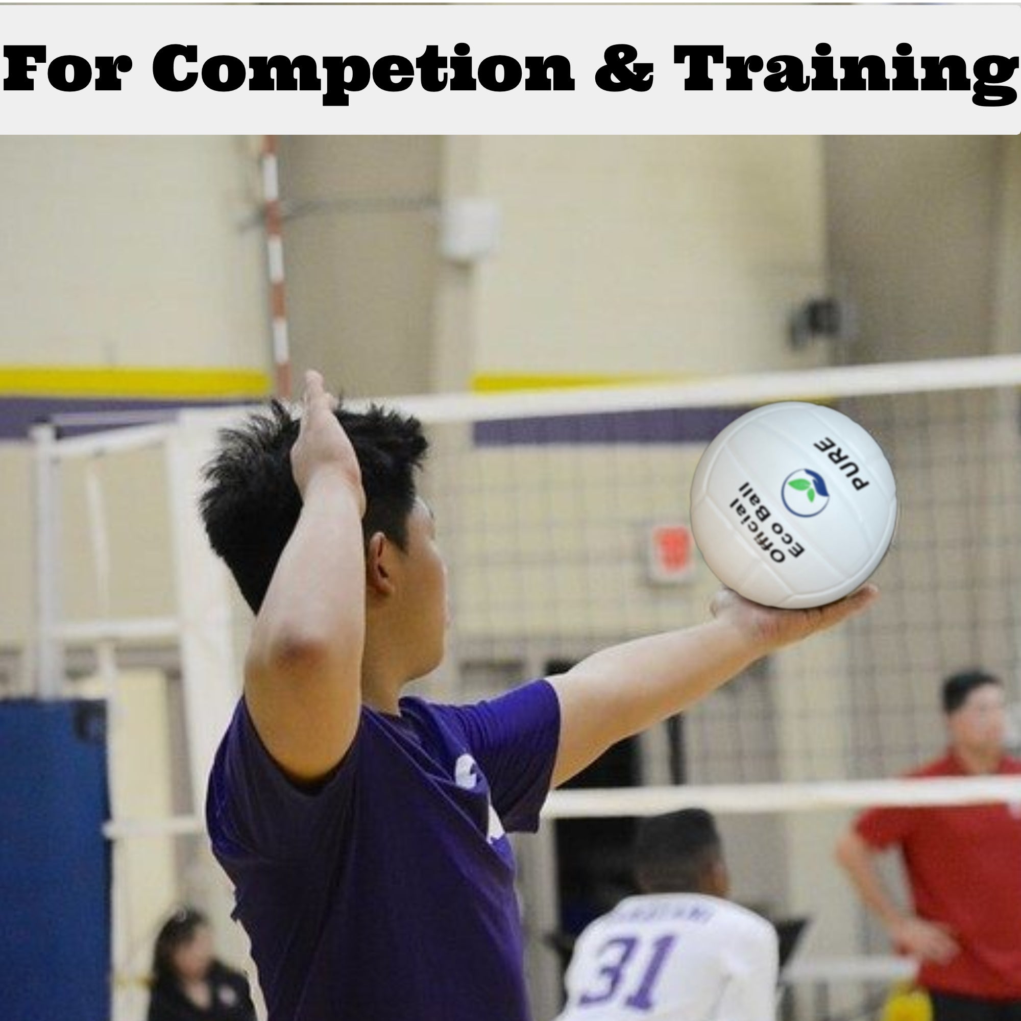 Team Pack Volleyball - Bulk Volleyballs - Eco-Friendly TPU Volleyballs for Coaches, Camps & Schools