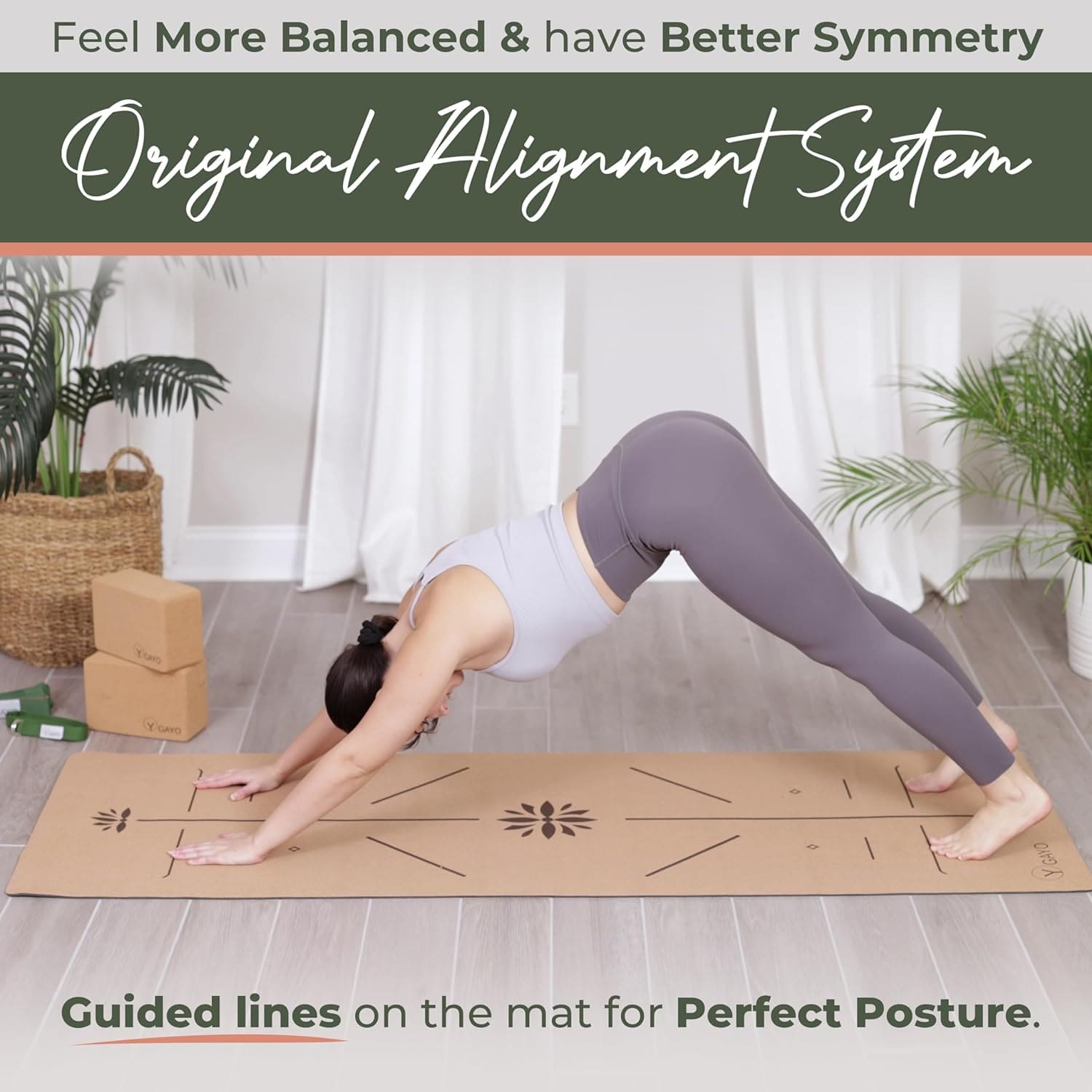 Non Toxic Cork Yoga Starter For Beginners