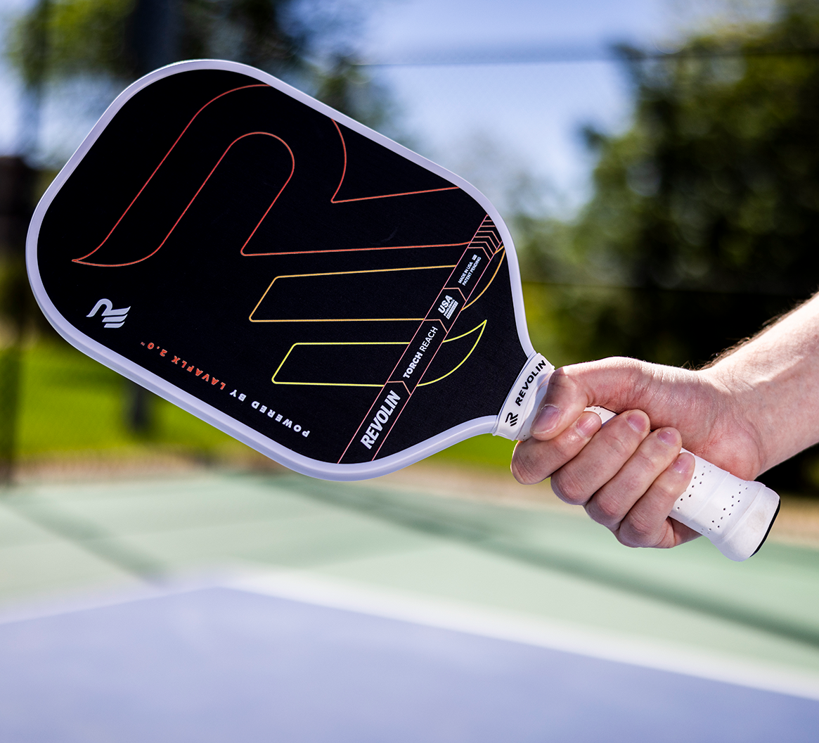 TORCH Reach Pickleball Paddle | Lava Rock Fiber