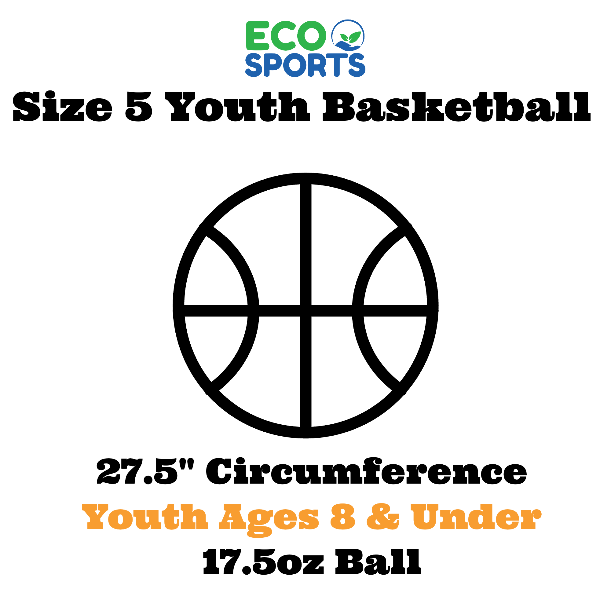 27.5 Youth Basketball Size 5 Indoor Ball For Kids