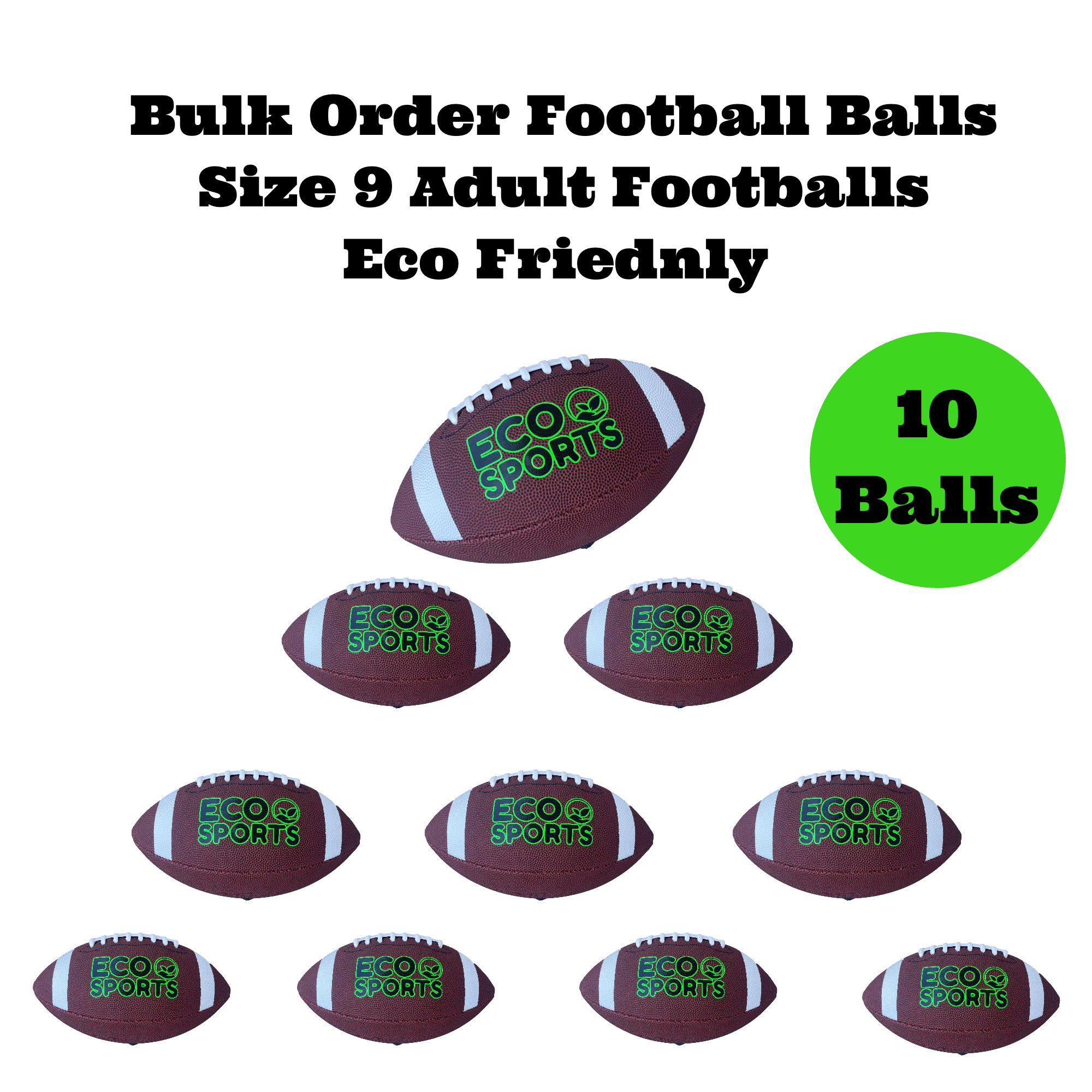 Football Team Pack - All Sizes Footballs