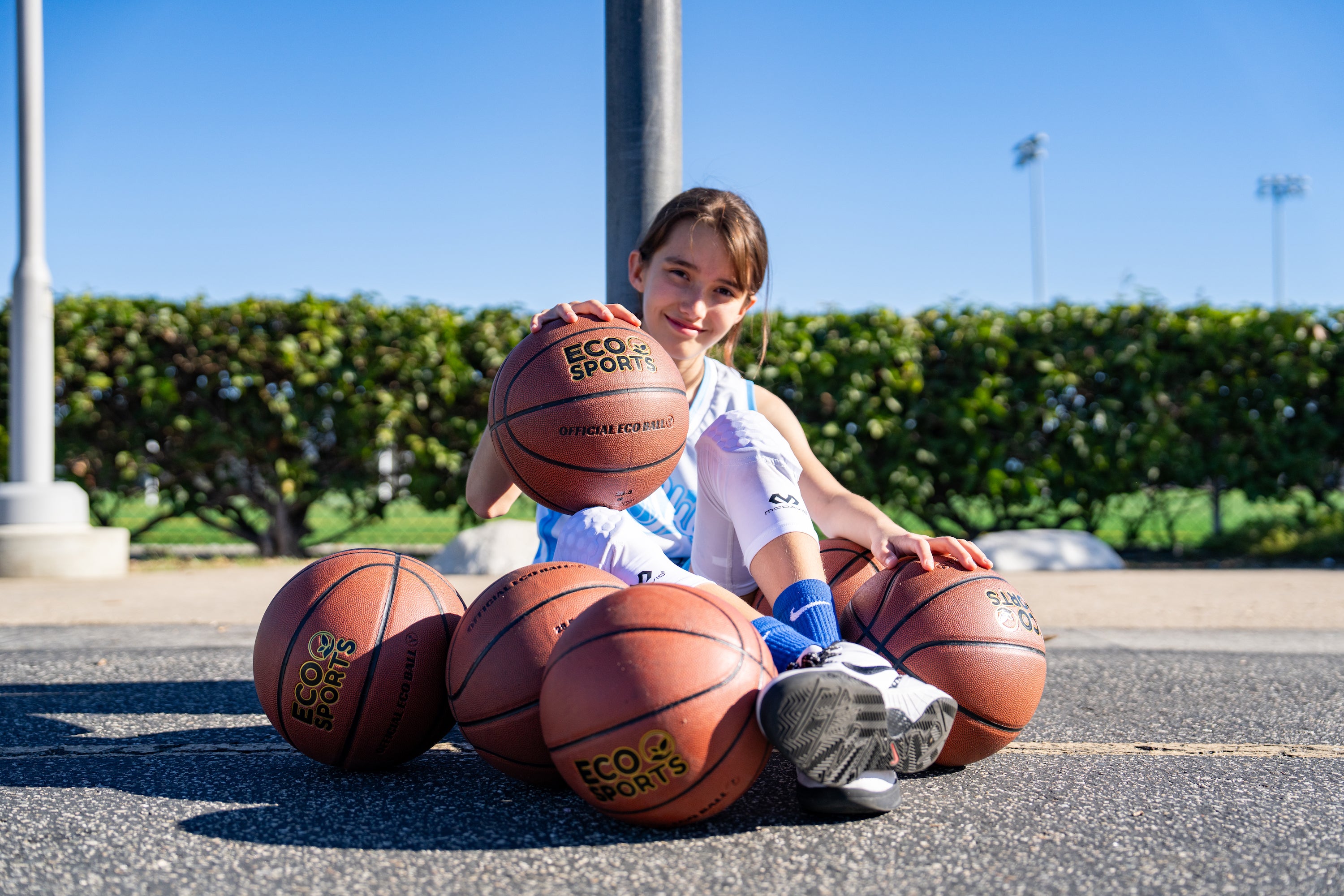 28.5 Basketball - Women's Eco Indoor Basketballs Size 6