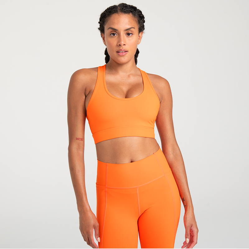 BPA Free Sports Bra Womens Racerback Activewear