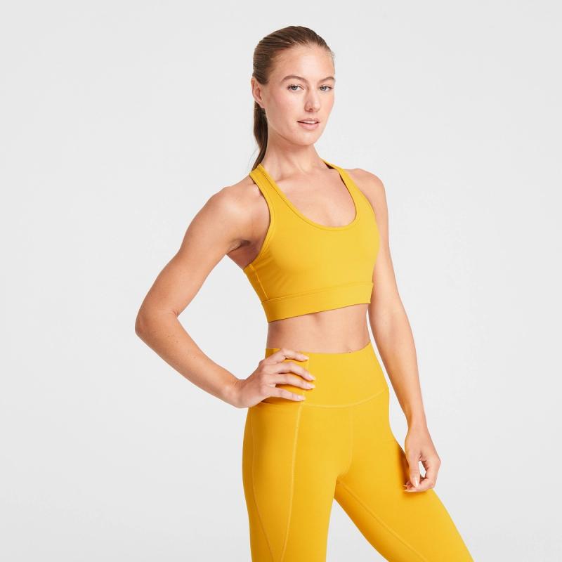 BPA Free Sports Bra Womens Racerback Activewear