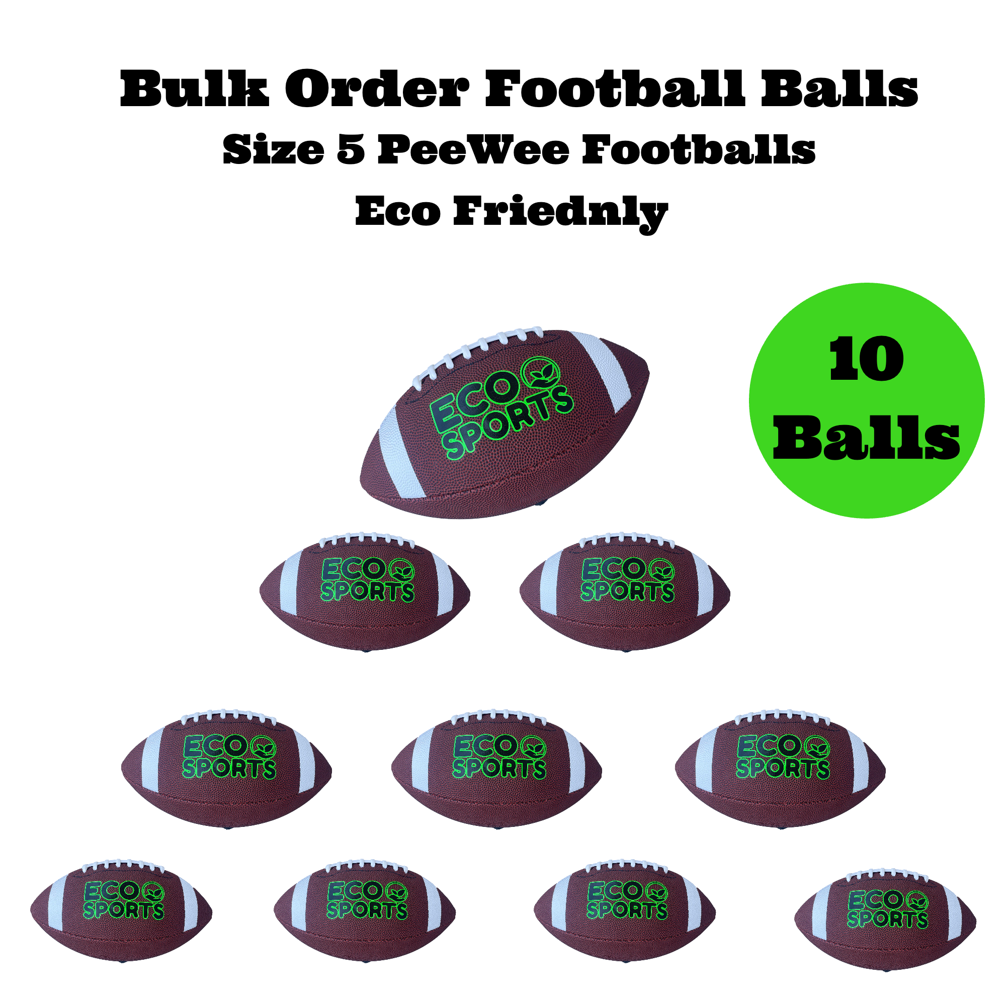 Football Team Pack - All Sizes Footballs