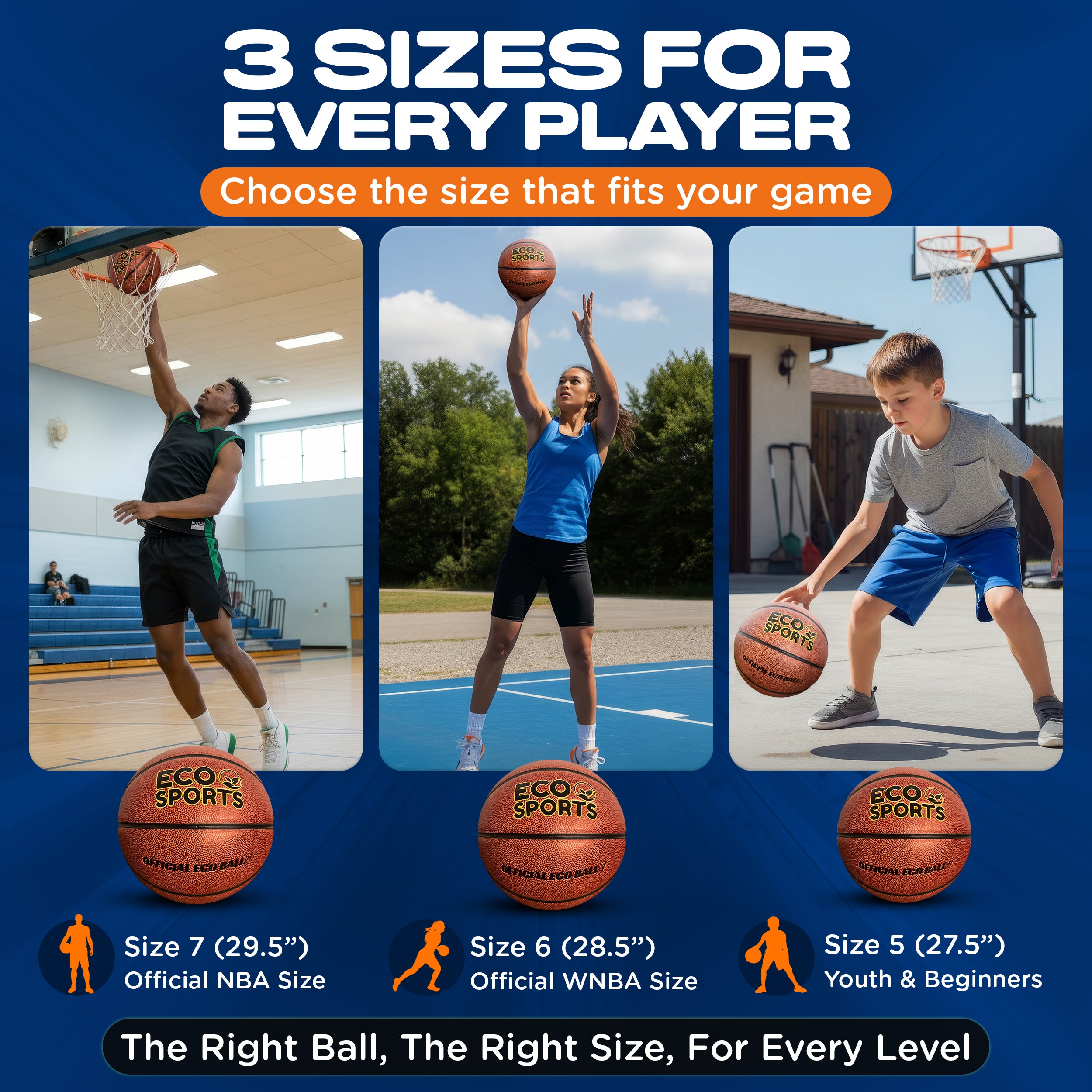 27.5 Youth Basketball Size 5 Indoor Ball For Kids