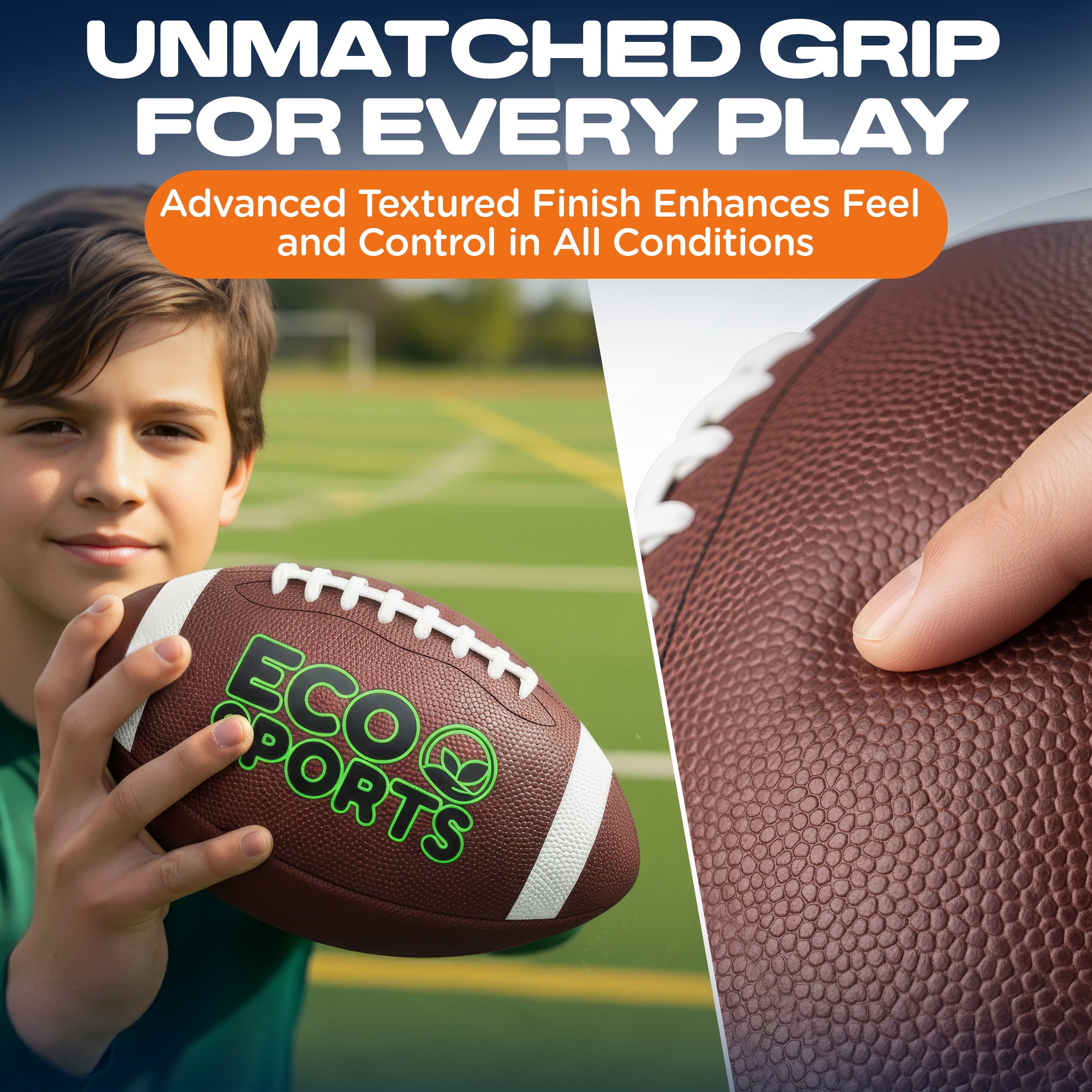 Size 5 Pee Wee Football - Small Footballs For Kids