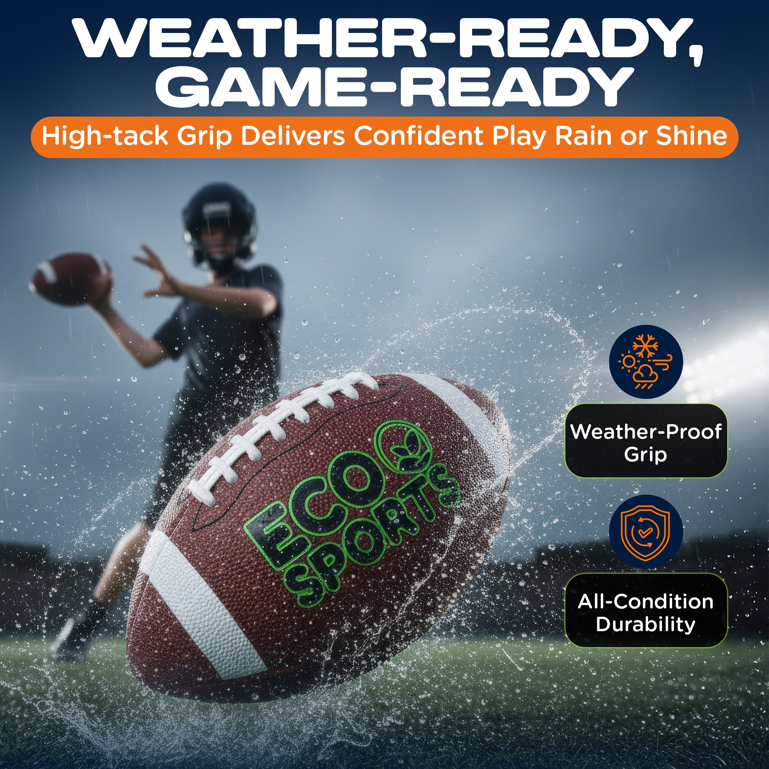 Size 5 Pee Wee Football - Small Footballs For Kids