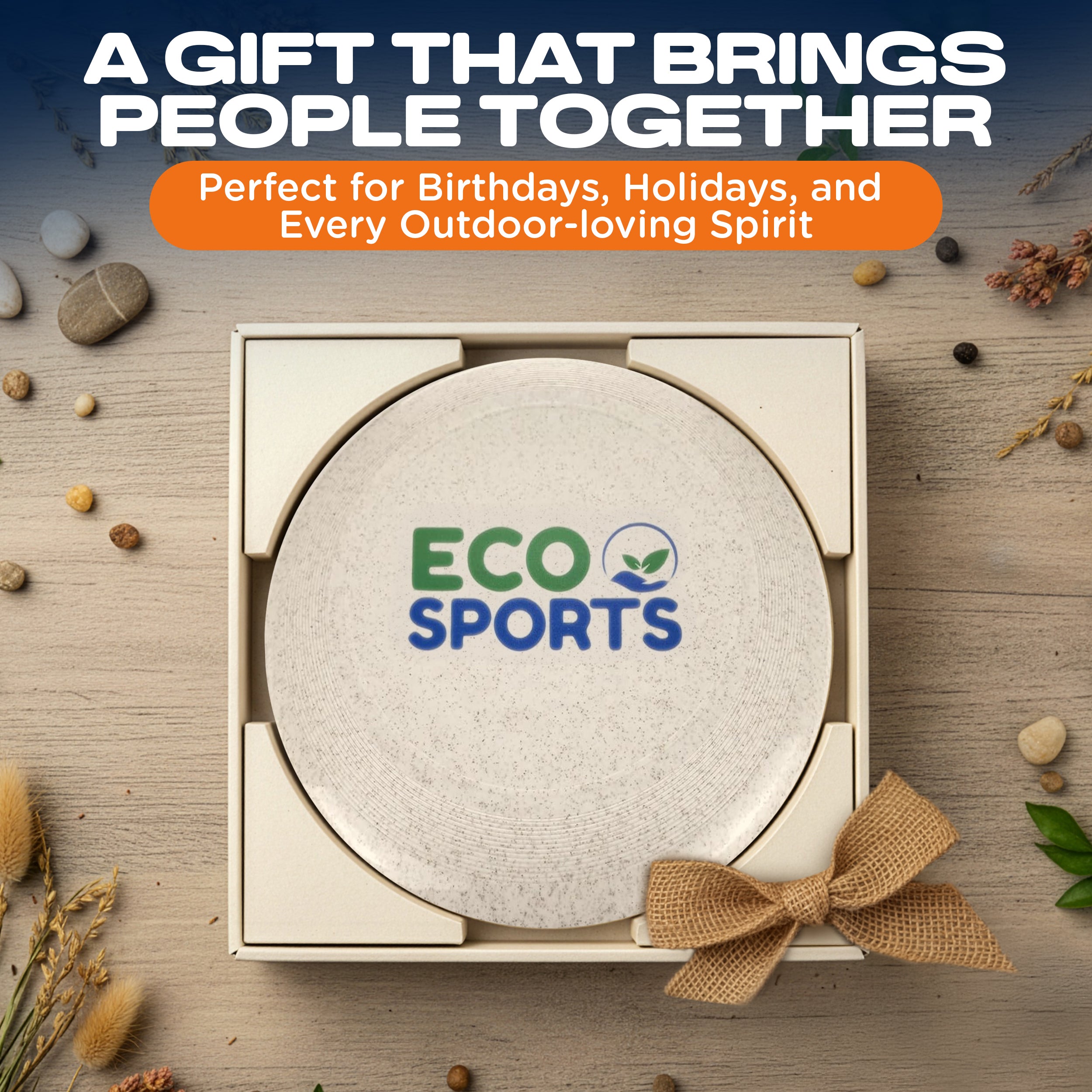 Eco Friendly Ultimate Frisbee Discs - Flying Disc for The Planet