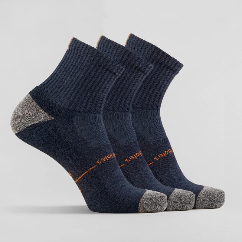 BPA Free Men's Quarter Sock 3-Pack