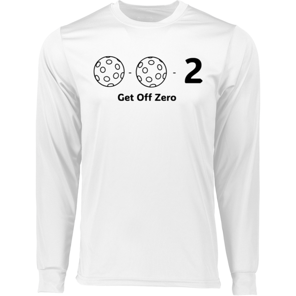 0-0-2 Get Off Zero Pickleball Long Sleeve T Shirt