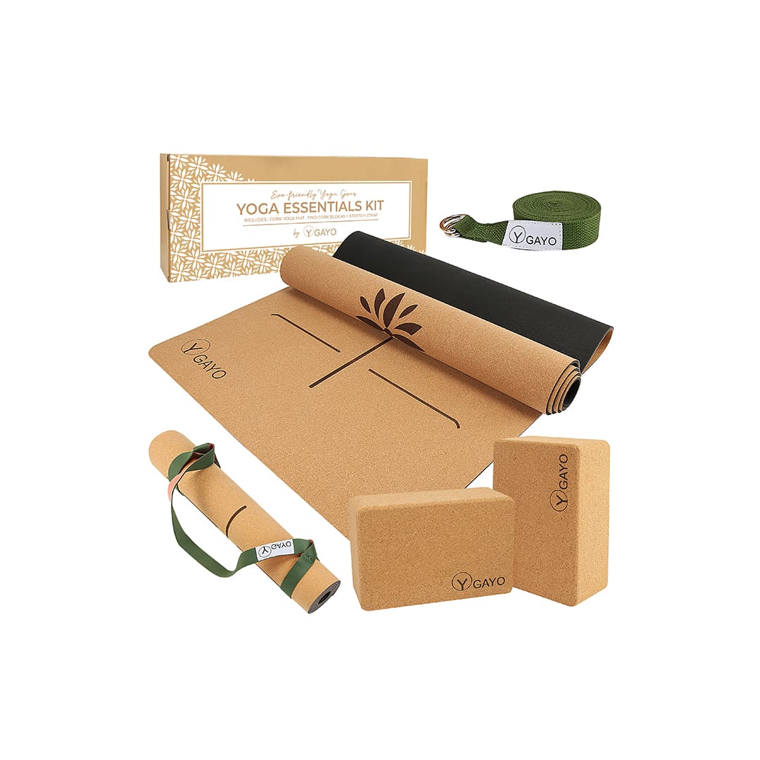 Non Toxic Cork Yoga Starter For Beginners