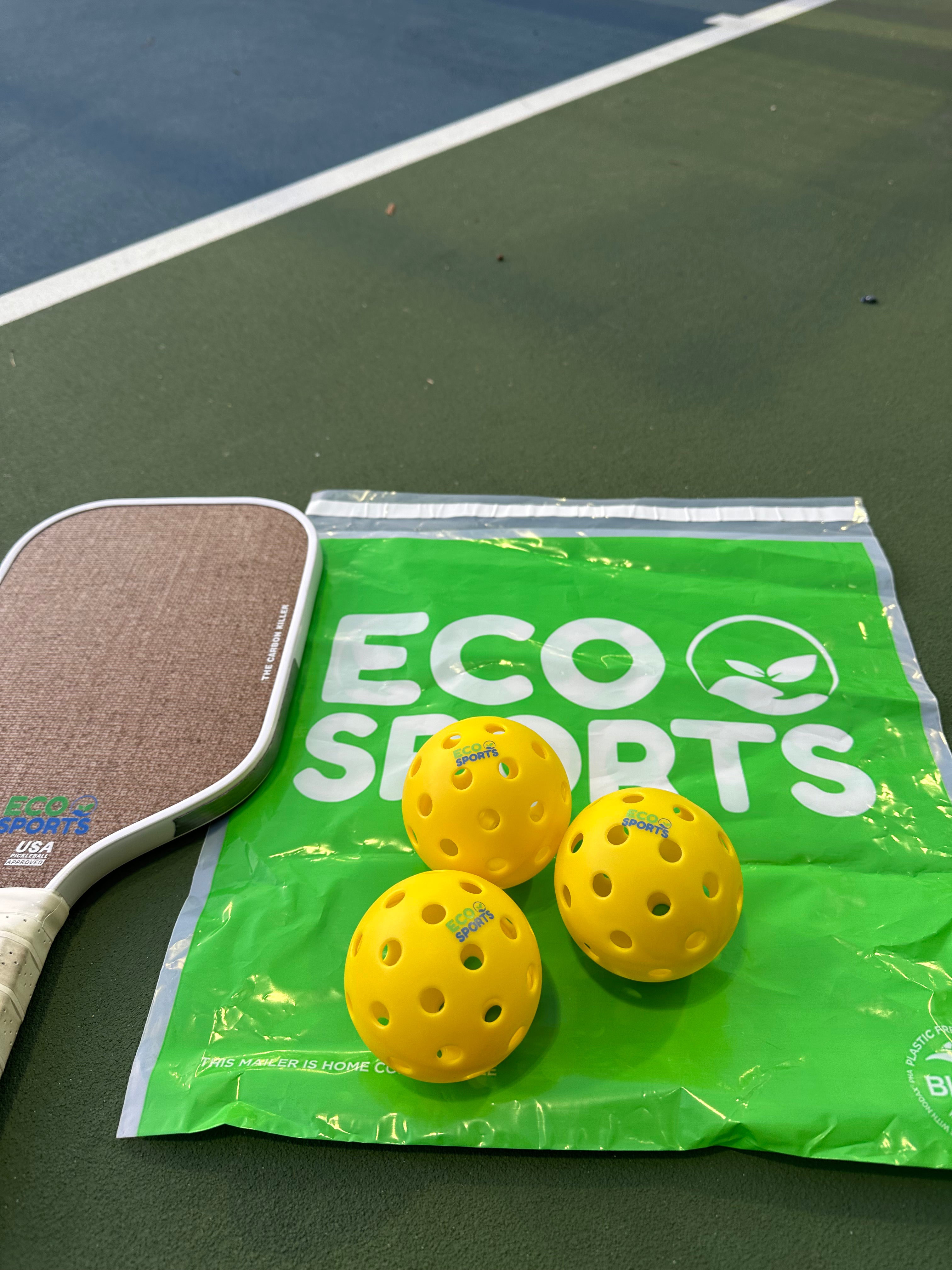 Pickleball Balls - Outdoor 40 Hole Pickleball Balls