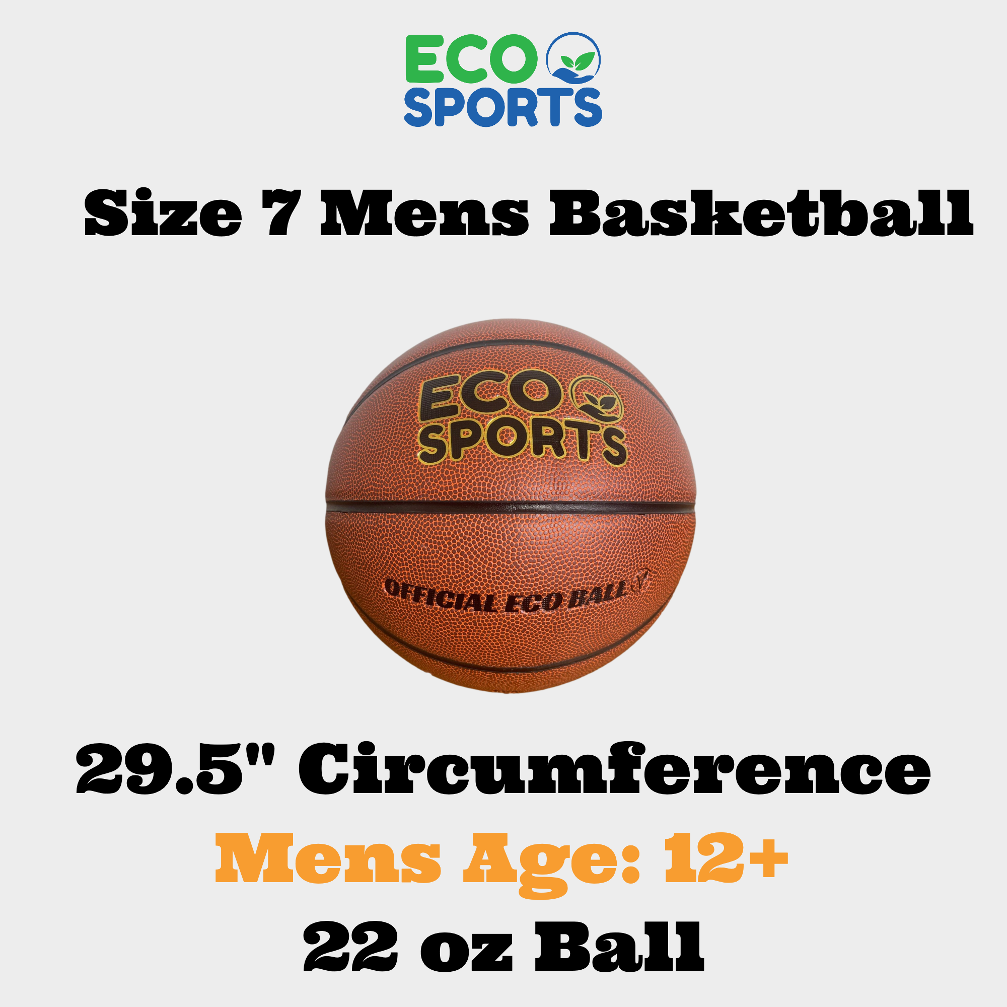 Men's Basketball 29.5" - Size 7 Basketballs