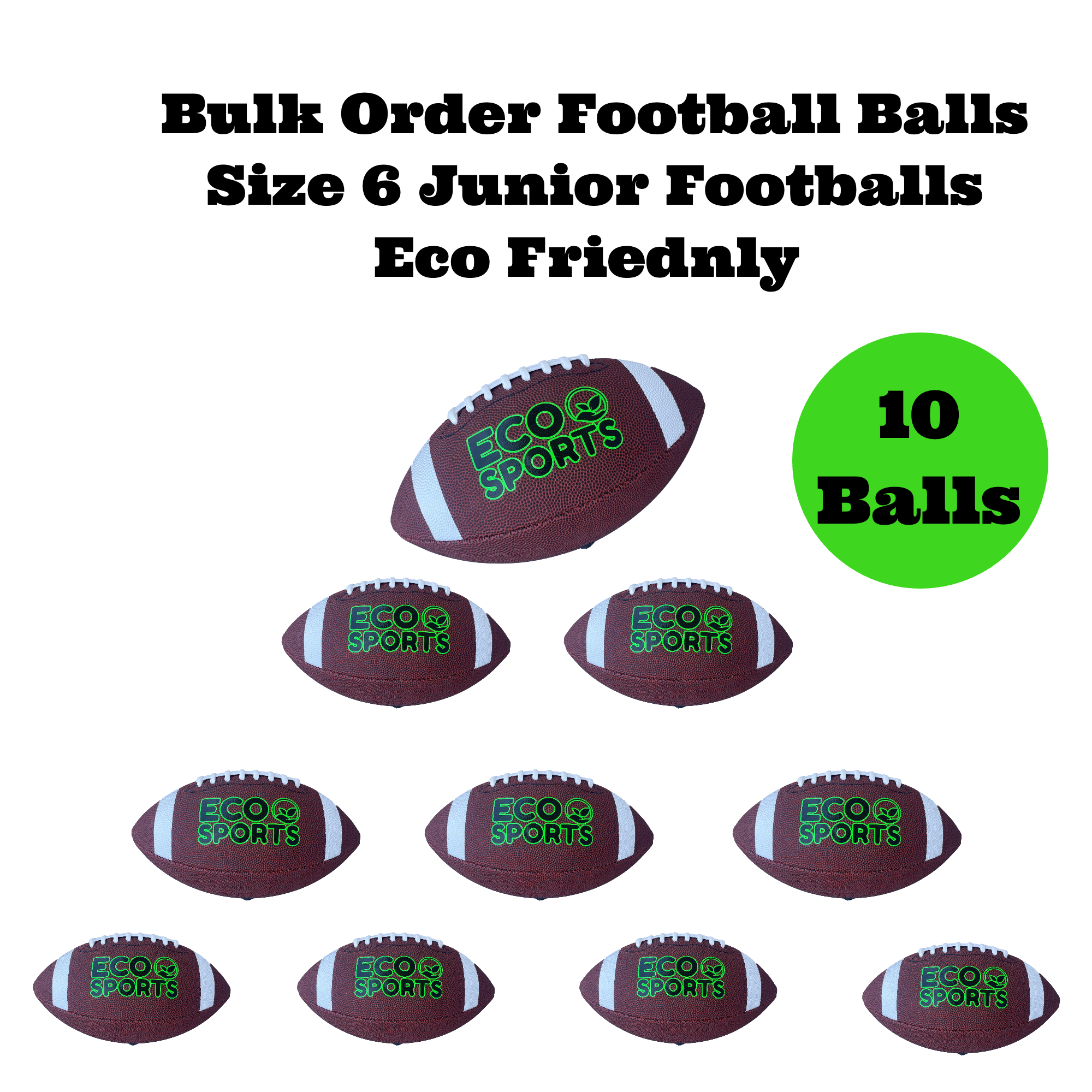 Football Team Pack - All Sizes Footballs