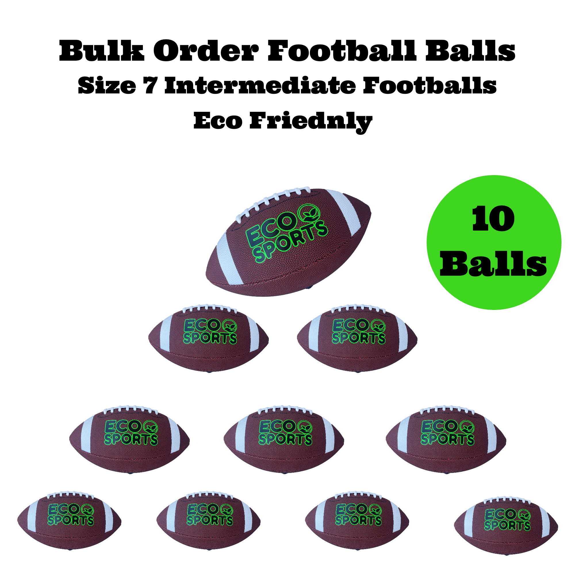 Football Team Pack - All Sizes Footballs